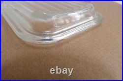 Vintage Pyrex Town And Country Refrigerator Dishes Complete Set With Clear Lids