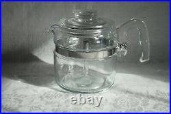 Vintage Pyrex Ware by Corning 4 Cup Percolator 7754 New in Open Box