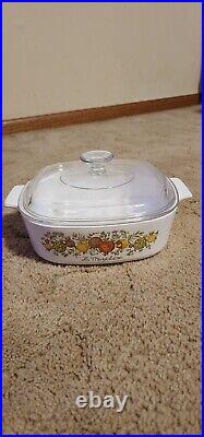 Vintage Rare 478 Ma Corning Ware Spice O Life 2 Quart La Marjolaine A-2-b