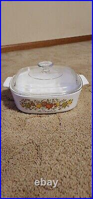 Vintage Rare 478 Ma Corning Ware Spice O Life 2 Quart La Marjolaine A-2-b