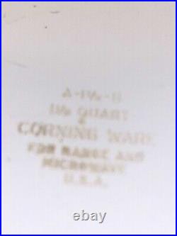 Vintage Rare Corning Ware Blue Cornflower Casserole Dish Set 10pc Stack Order