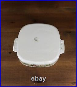 Vintage Spice Of Life Corningware 2 QT Baking Dish With Lid