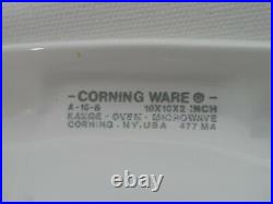 Vintage Spice Of Life LA ROMARIN Corning Ware A-10-B Casserole Dish 10 X 10 X 2