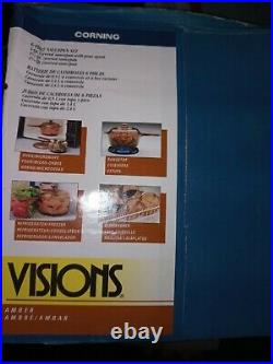 Vintage Visions Corningware 6 pc Saucepan Set! (New) Still In Box