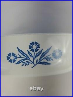 Vintage corning ware blue cornflower 1 quart/ 30 oz casserole dish Rare Canadian