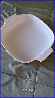 Vintage corning ware casserole dish with lid and Plastic Frige Storage Lid
