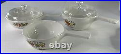 Vintage corning ware spice of life set