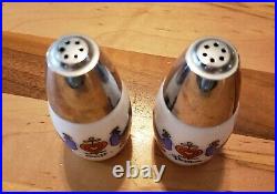 Vintage spice cabinet and salt & pepper shakers Corningware Country Festival