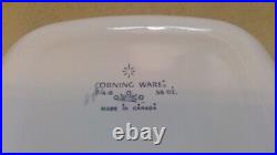 Vintage1966-69 Blue Cornflower 1 3/4-B 56oz Made In Canada, Corning Ware Dish