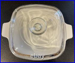 Vntg 1960's Corning Ware Casseole Dish Pyrex LID Cornflower Blue 1.5 Qt Vntg 1960's Corning Ware Casseole Dish Pyrex LID Cornflower Blue 1.5 Qt