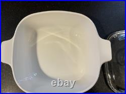 Vntg 1960's Corning Ware Casseole Dish Pyrex LID Cornflower Blue 1.5 Qt Vntg 1960's Corning Ware Casseole Dish Pyrex LID Cornflower Blue 1.5 Qt