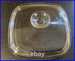 Vntg 1960's Corning Ware Casseole Dish Pyrex LID Cornflower Blue 1.5 Qt Vntg 1960's Corning Ware Casseole Dish Pyrex LID Cornflower Blue 1.5 Qt