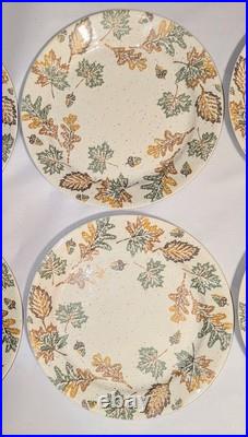 Vtg Corelle Dinner Plate Leaf Speckled Autumn Fall Leaves 10¼ RARE x6 Plates A+ Vtg Corelle Dinner Plate Leaf Speckled Autumn Fall Leaves 10¼ RARE x6 Plates A+