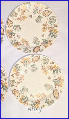 Vtg Corelle Dinner Plate Leaf Speckled Autumn Fall Leaves 10¼ RARE x6 Plates A+ Vtg Corelle Dinner Plate Leaf Speckled Autumn Fall Leaves 10¼ RARE x6 Plates A+
