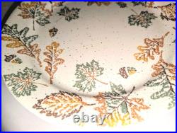 Vtg Corelle Dinner Plate Leaf Speckled Autumn Fall Leaves 10¼ RARE x6 Plates A+ Vtg Corelle Dinner Plate Leaf Speckled Autumn Fall Leaves 10¼ RARE x6 Plates A+