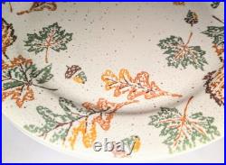 Vtg Corelle Dinner Plate Leaf Speckled Autumn Fall Leaves 10¼ RARE x6 Plates A+ Vtg Corelle Dinner Plate Leaf Speckled Autumn Fall Leaves 10¼ RARE x6 Plates A+