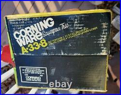 Vtg Corning Ware Spice O Life A-33-8 Casserole Saucepan Set Unopen Box La Sauge